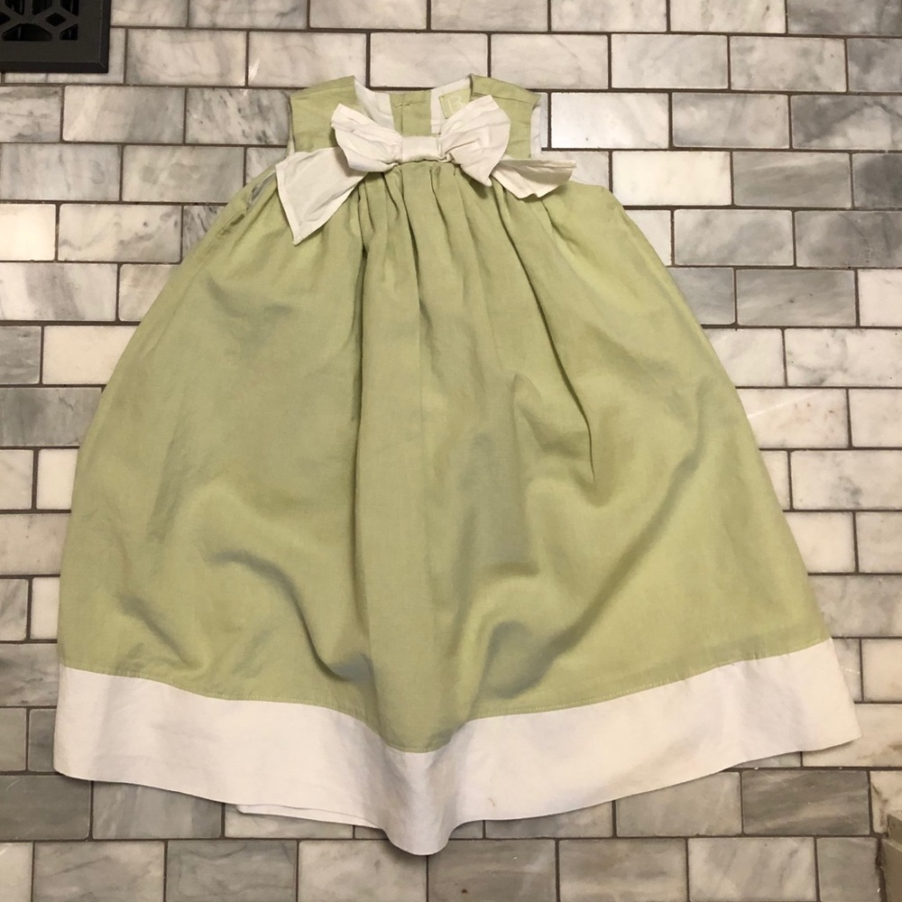 Linen 24 month girls Bumble dress